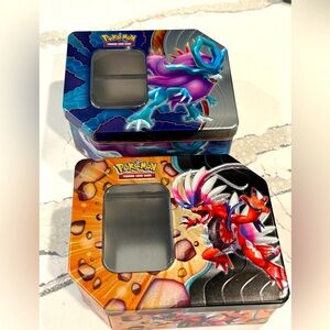 Pokémon box tin only